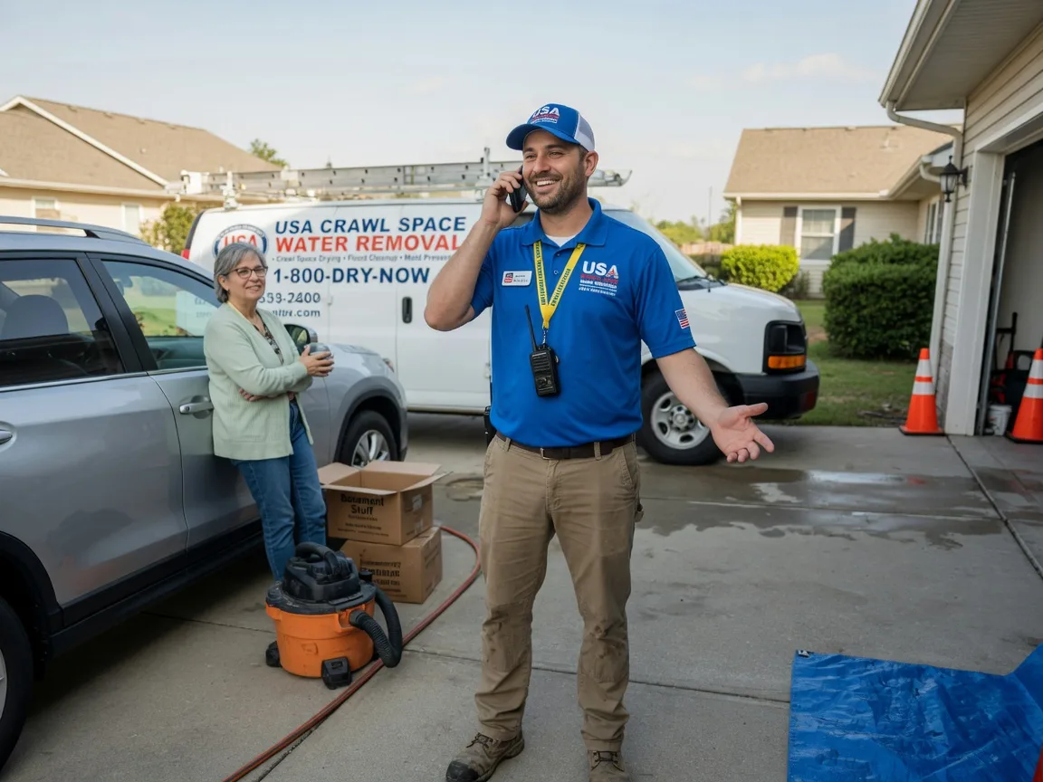 Crawl Space Water Removal Smiths Station, AL FAQs